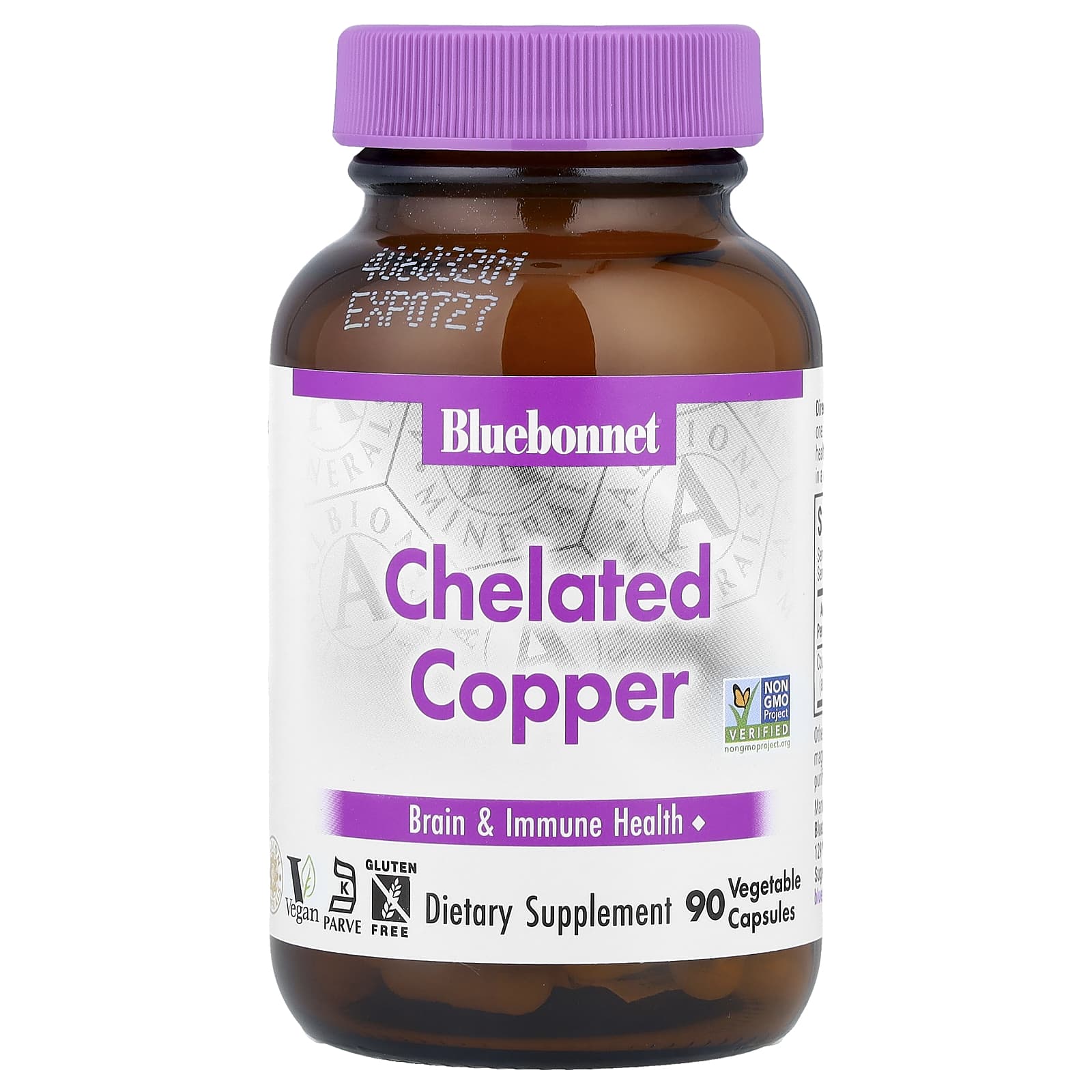 

Chelated Copper, 90 Vcaps