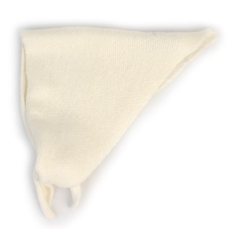 Universal Chemistry Wool White Bandana Bonnet Hat Bonnet Hat