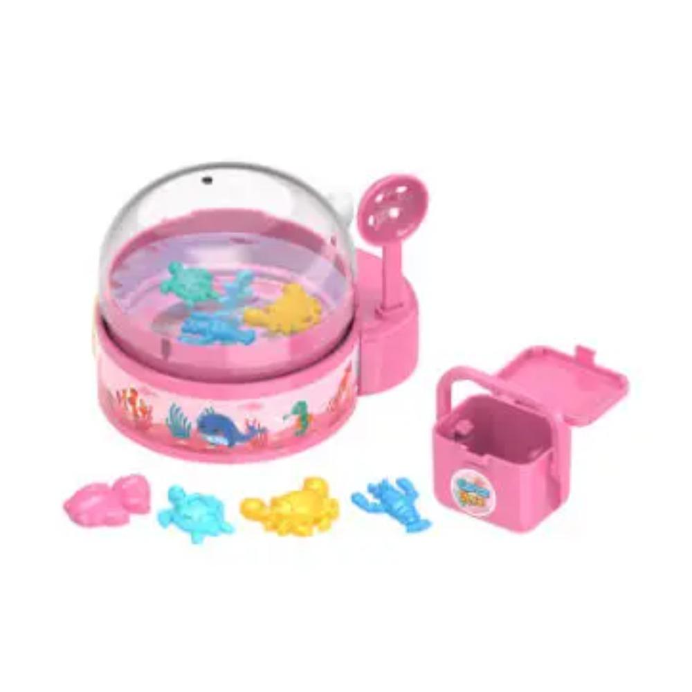 Creative Novelty Toys Mini Fish Catcher with Figures Sea Creature Fishing Water Catching Game Interactive Toys for Kids