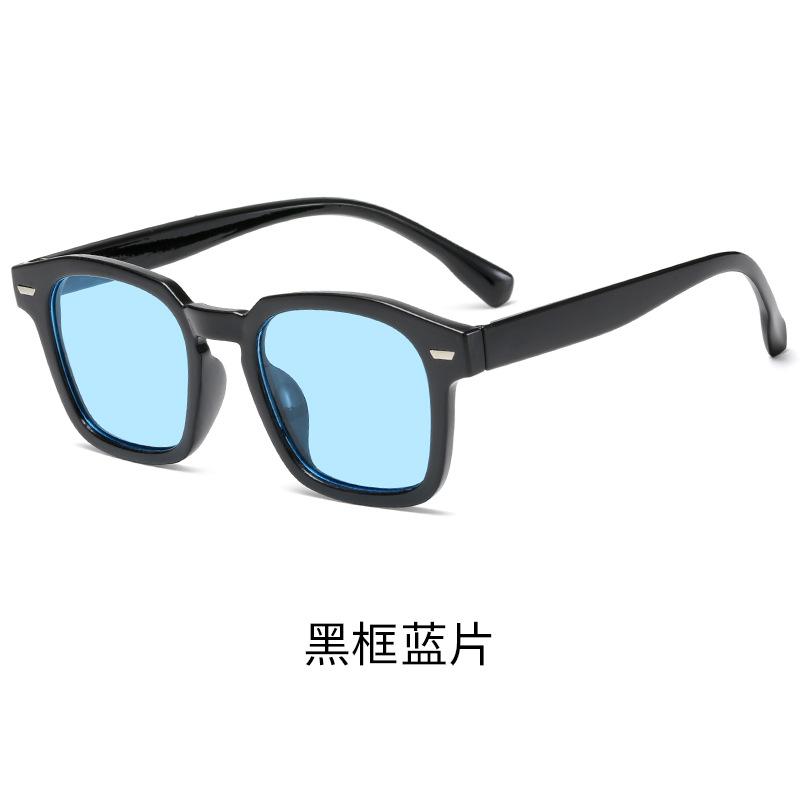 RMM brand high-quality new cute meter nail square sunglasses Fashion men hip hop glasses retro sunglasses women