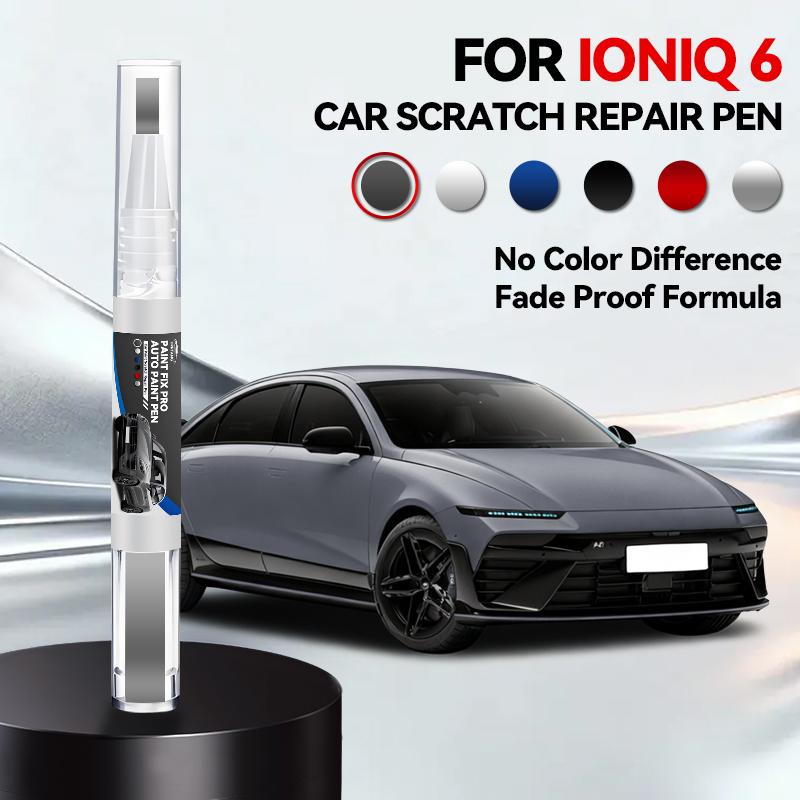 

For Hyundai IONIQ 6 Paint Repair Pen Touch Up Scratch Remover DIY Auto Accessories Black White Blue Silver