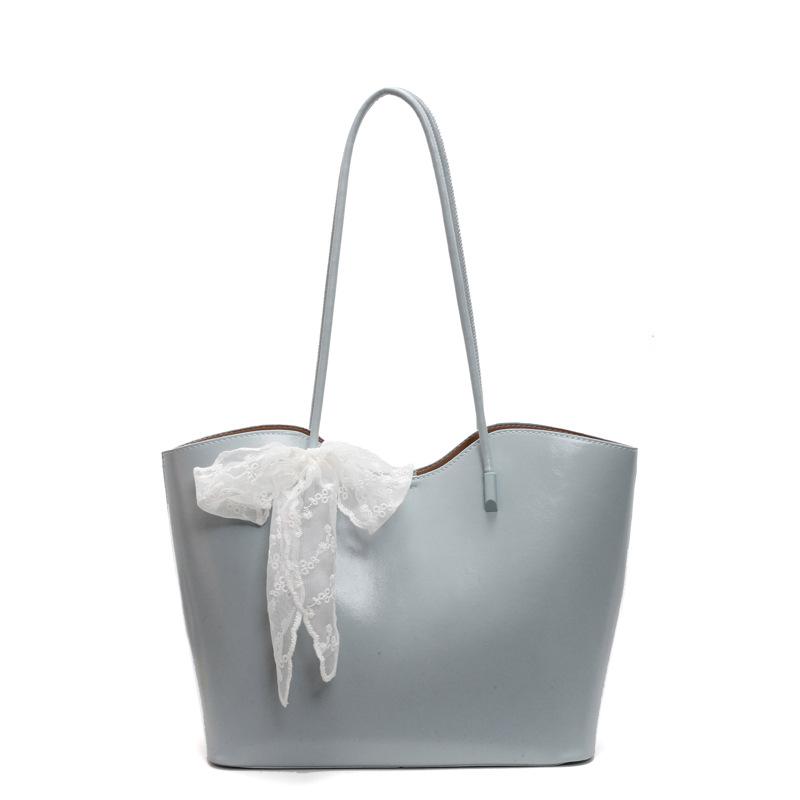 Spring and summer new textured tote bag women's commuter fashion casual shoulder bag handbag