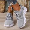 Shoes Female Summer Fashion New Women's Shoes Mesh Breathable Thick Bottom Retro Gump Shoes Korean Sports Shoes