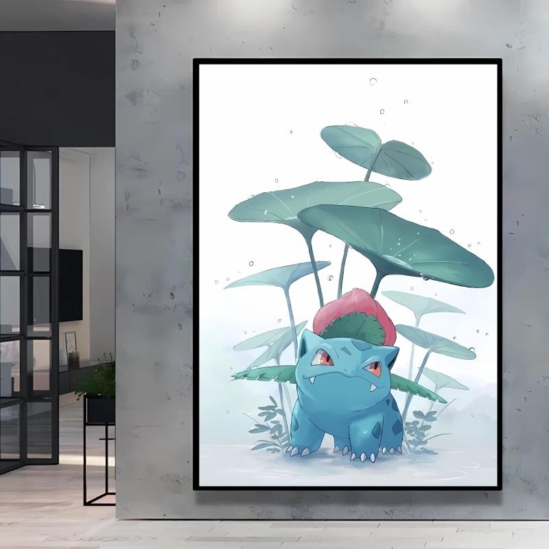 Canvas HD Prints Pokemon Blaziken Cartoon Character Images Modern Living Room Home Decor Aesthetic Poster Classic Children Gifts