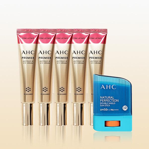 

[AHC] Home Shopping Season 12 Eye Cream Core Lifting 40ml x 5 + Sun Stick 14g x 1 Eye cream 40ml x 5 + sun stick 14g x 1
