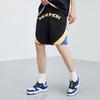 Anta Basketball Series Logo Striped Letter Mid-Waist Straight Loose Shorts Men Shorts Basic-Black 152321229-3