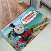 Anime T-Thomas & Friends Floor Mat Cozy Flannel Soft Thick Non-Slip Mat For Living Room Bedroom Kitchen Decor Rugs