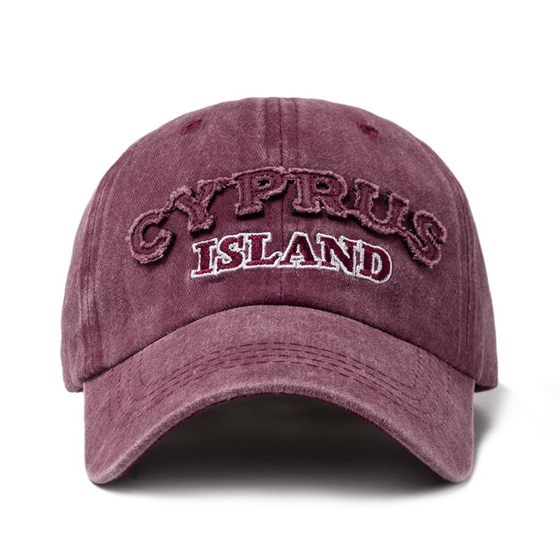 Style Baseball Cap For Men Casual Cotton Letter Print Embroidery Women'S Cap Summer Outdoor Use Sportss Sun Visor Hat Cntang Washing Vintage