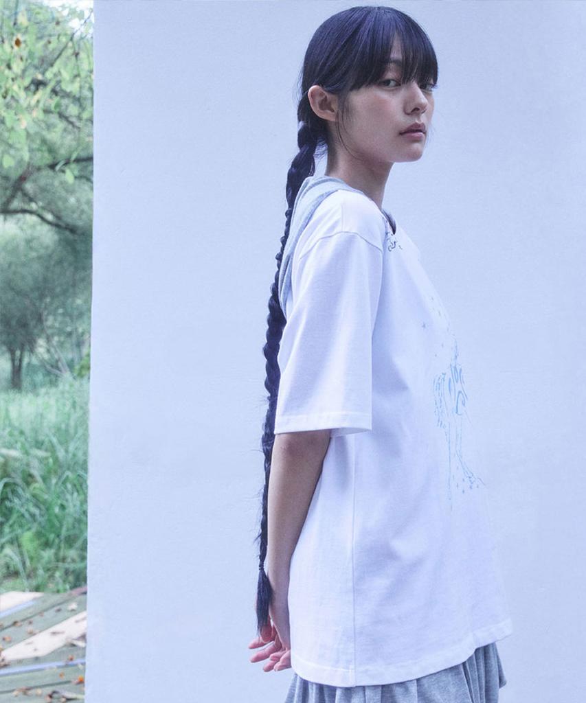Pyule Totem Horse Boxy Tee