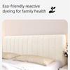 Simple Style Solid Color Headboard Velvet Texture Washable Headboard Cover Headboard Cover  Home