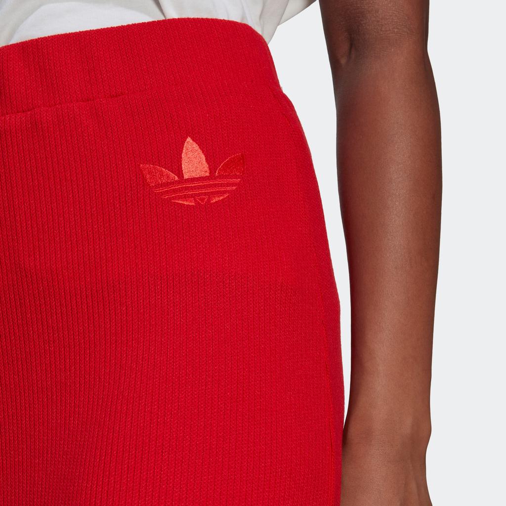 Adidas Originals ADICOLOR HERITAGE NOW Casual Long Skirt Women's Red IB2022