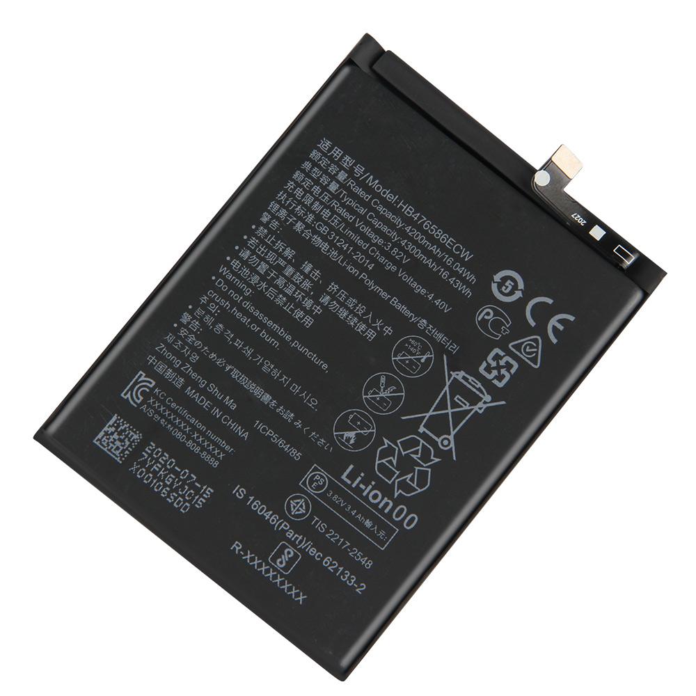 Rechargeable Lithium Battery For Huawei Honor X10 5G HB476586ECW Phone Battery 4300mAh