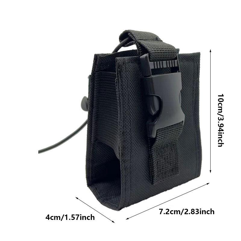 2026 Radio Pouch Hiking Walkie Talkie Holder Interphone Hanging Bag Molle Nylon Magazine Pouch Pocket Caza