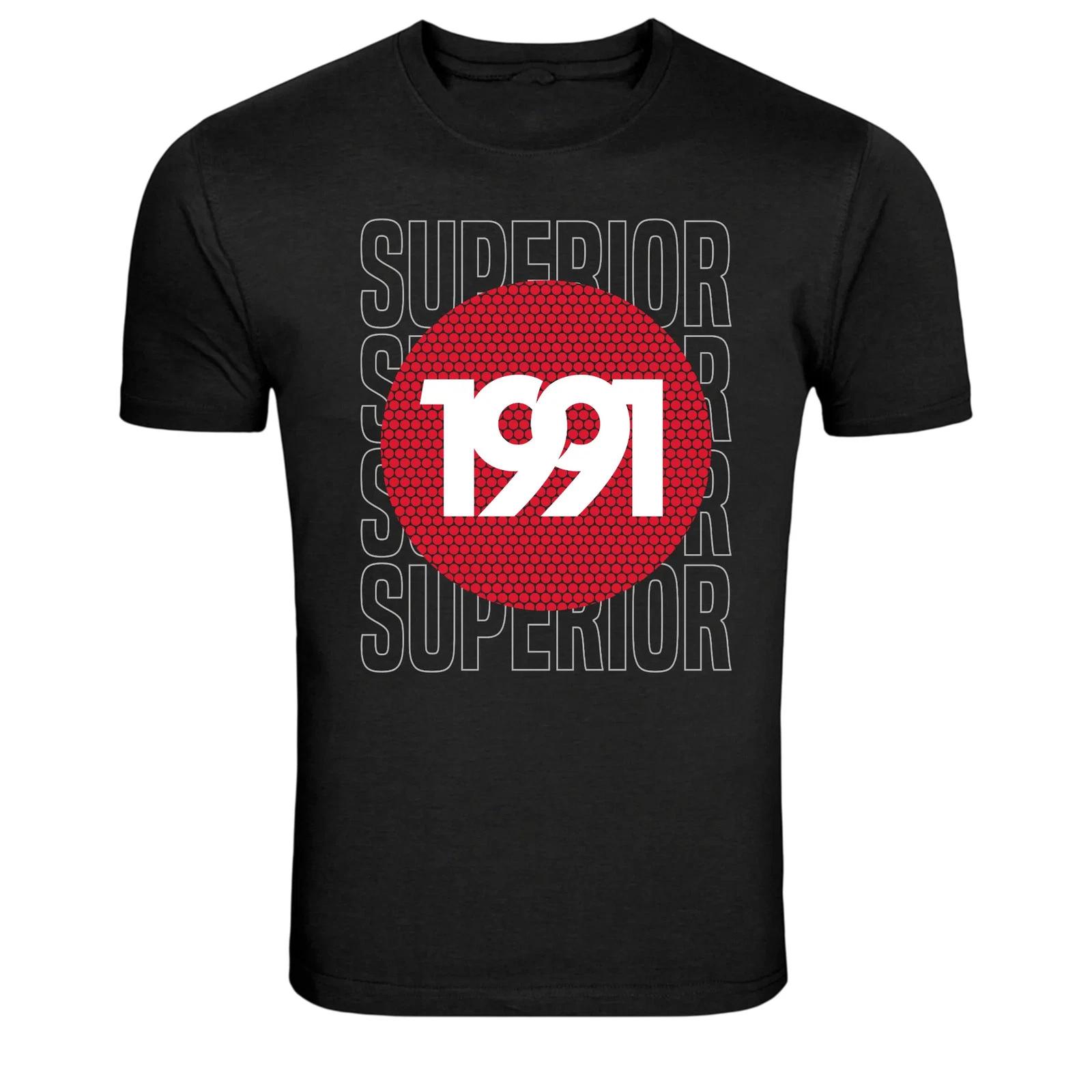 

Superior 1991 Vintage Year Graphic T-Shirt Retro Birthday Style 4XL