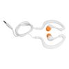 Swimming Headphones 3.5mm Plug Waterproof Conduction Headphones with Replace Earplugs for Swimming
