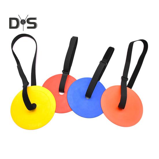 Cible de but de football, cônes plats, cible de tir de hockey sur gazon avec bandes réglables, but de sport, aide à l'entraînement d'agilité réactive pour la crosse et le baseball