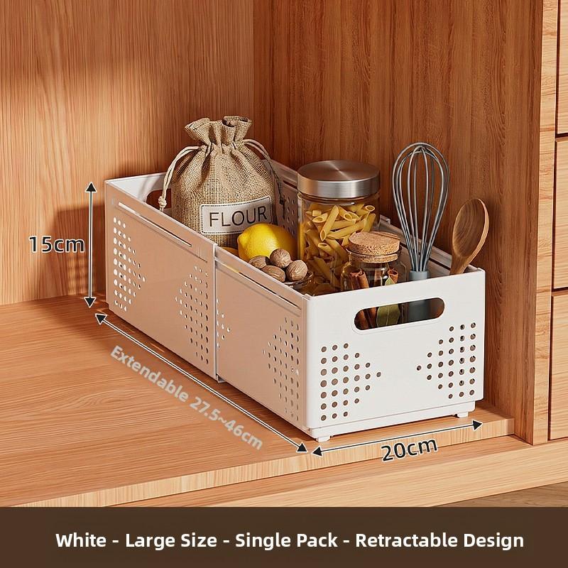 Japanese Style Collapsible Storage Basket With Large Capacity For Kitchen And Living Room Organization
