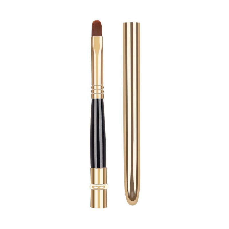 

Lip brush, lipstick makeup brush, eyeshadow brush, soft bristle, portable makeup brush, beauty tool золотий