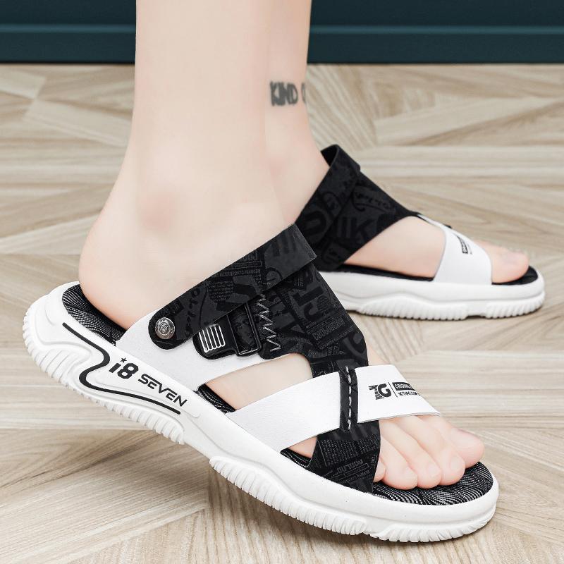 Casual Flip-flops Men's Summer Non-slip Outdoor Sandals Light Fashion Comfortable Men's Shoes Beach Walking Flip-flops