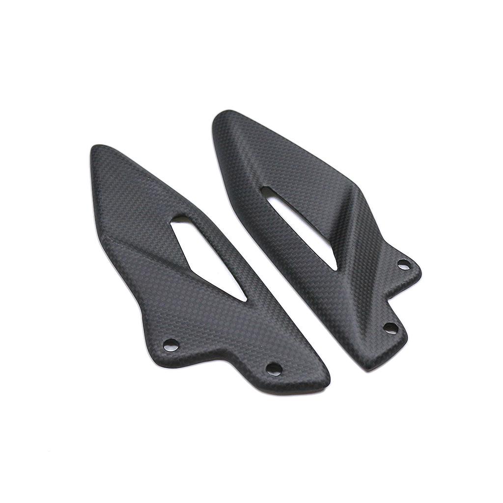 Carbon Fiber Heel Plate Guard for Triumph Street Triple 765 RS Motorcycle