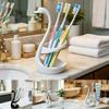 Plastic Swan Toothbrush Holder 3D Printing Toothpaste Stand Base Makeup Brush Shelf  Home Use