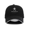 Car Baseball Cap Cotton Sunscreen Hat Accessories for Peugeot 407 508 2008 5008 307 308 3008 206 207 208 107 106 205 4008 301