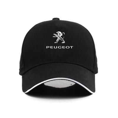 Car Baseball Cap Cotton Sunscreen Hat Accessories for Peugeot 407 508 2008 5008 307 308 3008 206 207 208 107 106 205 4008 3014RE