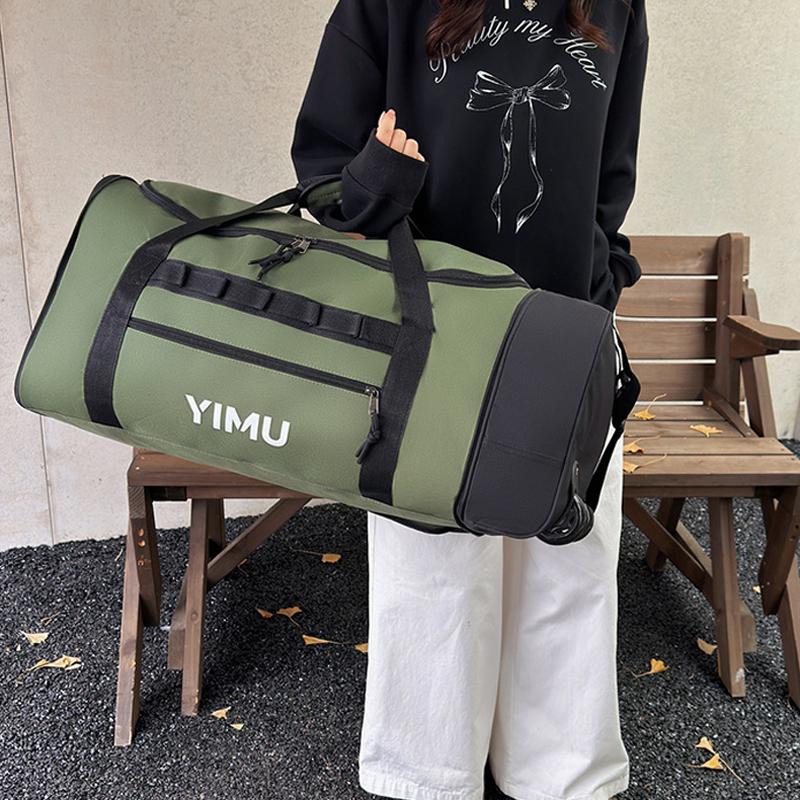 Large-capacity Foldable Travel Bag, One-shoulder Portable Tug Bag, Business Trip Portable Luggage Bag Storage Bag