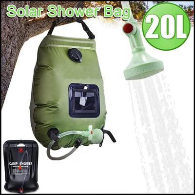 20L Wasser Taschen Outdoor Camping Dusche Tasche Solar Heizung Tragbare Falten Wandern Klettern Bad Ausrüstung Dusche