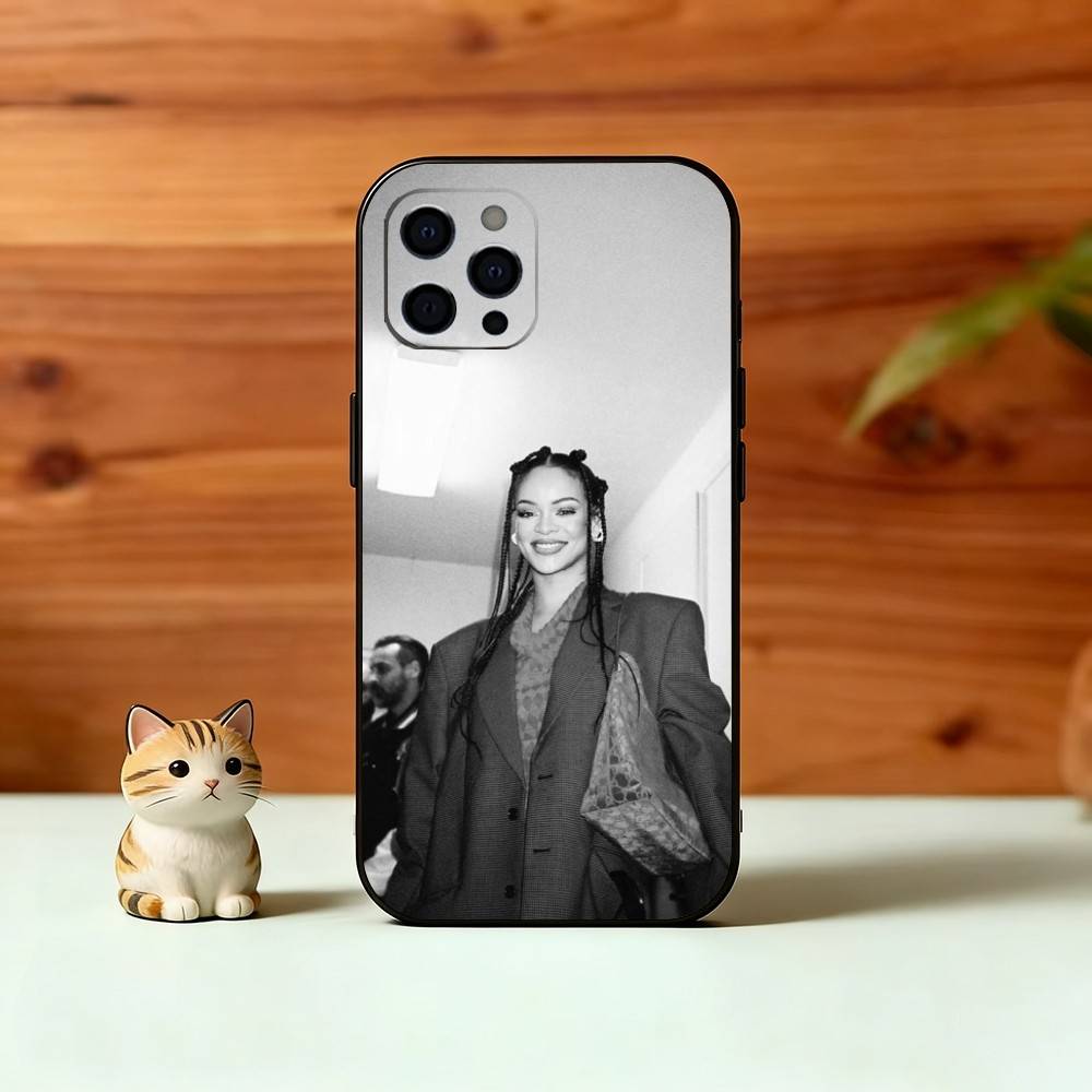 R-Ri L-Loud Phone Case For iPhone 17, 16,15,14,13,12,11 Plus,Pro Max, Others Soft Black Cover