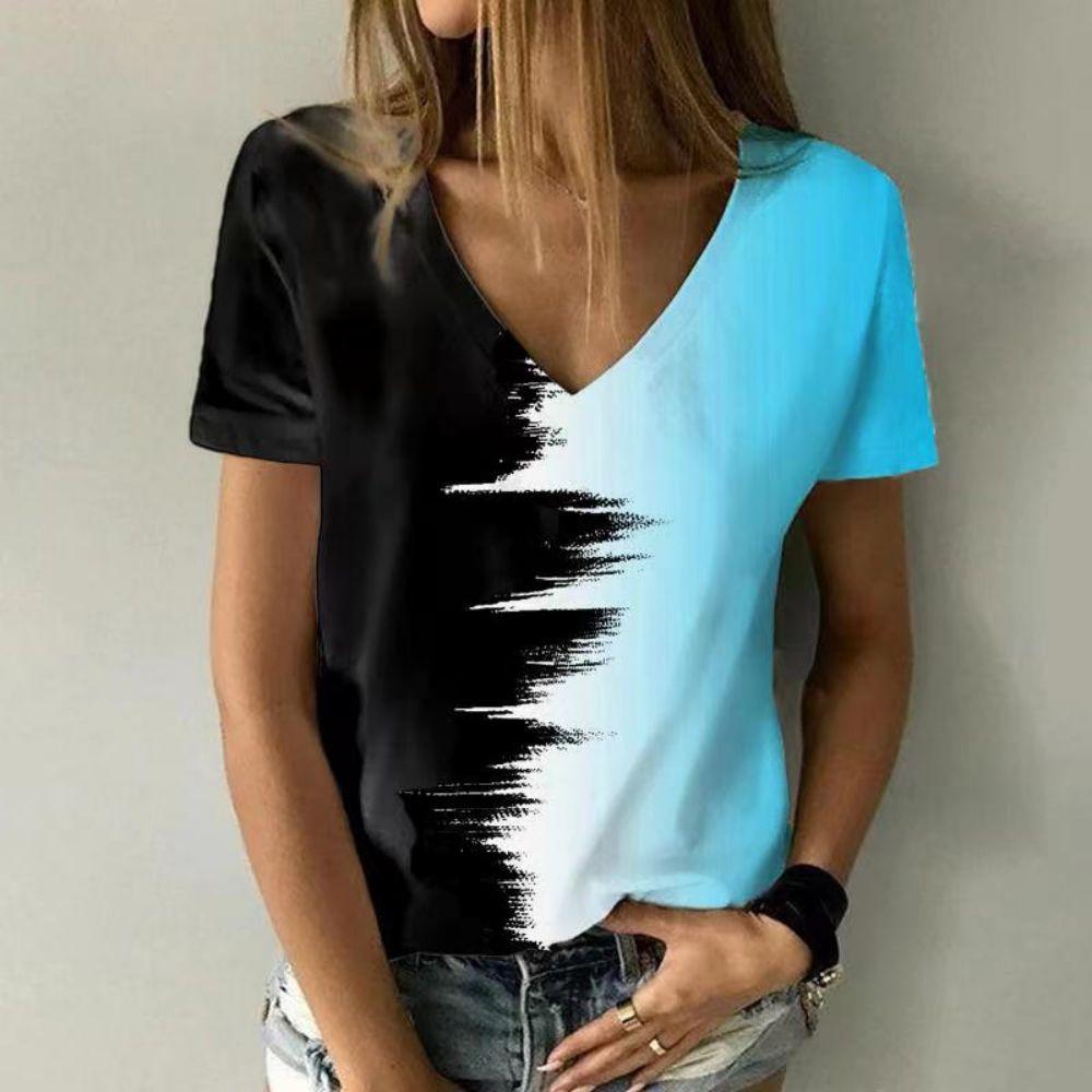 S-8XL Plus Size T-shirt For Women 3D Short Sleeve Tees Tops Casual Ladies T-shirts Oversized Harajuku Women Clothing