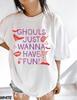Ghouls Just Wanna Have Fun Shirt, Ghouls Night Out Tshirt, Womens Halloween Shirt, Halloween Party Shirt, Spooky Season Tee, Retro Halloween