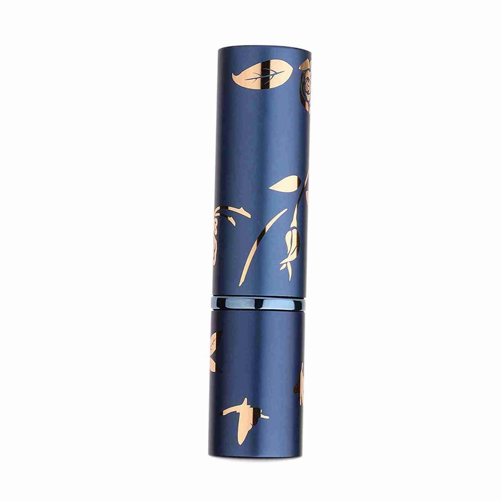 Portable Perfume Bottle Aluminum Atomizer Empty Cosmetic Spray Bottle 10ml (Blue)