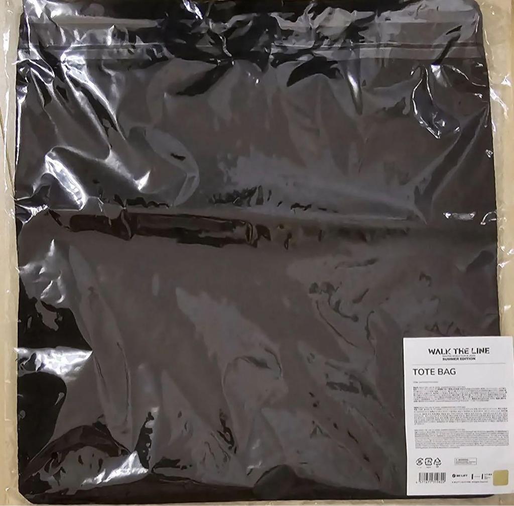 [USED] ENHYPEN WALK THE LINE TOTE BAG JP with Trading Card