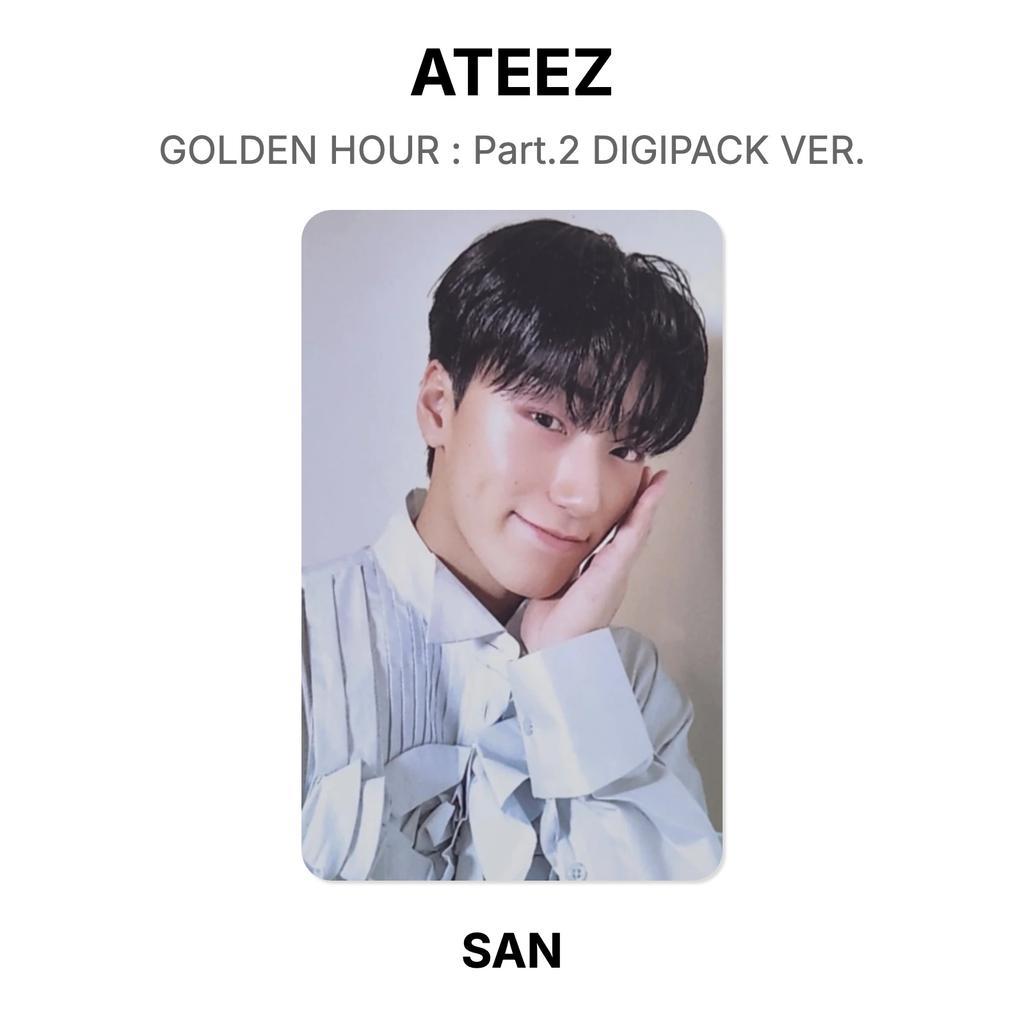 ATEEZ GOLDEN HOUR : Part.2 DIGIPACK VER. Official Photocard