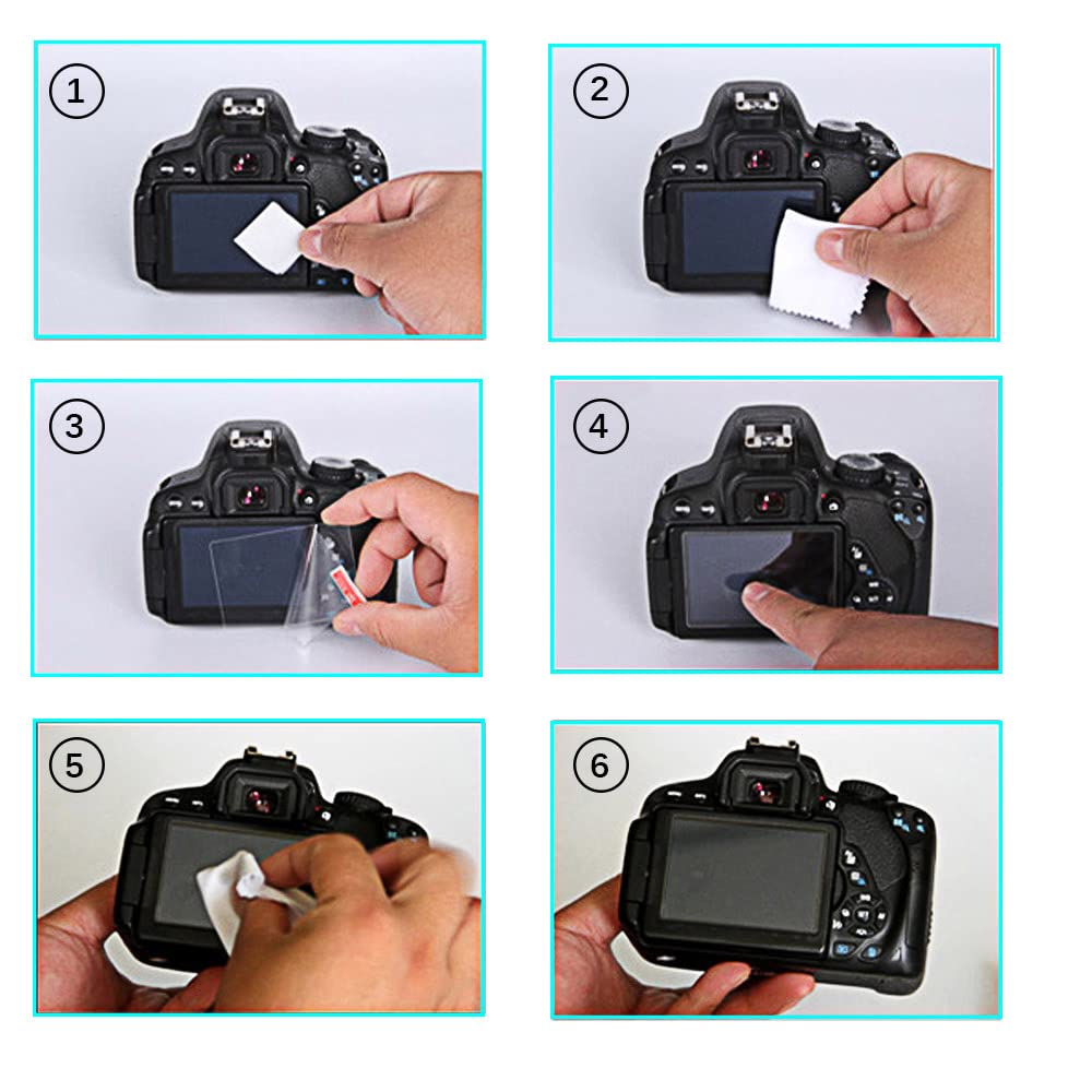 Set of 2 Screen Protectors for Nikon Z 9H High Thick Ultra-Thin FC, Hardness, Transmittance, 0.3mm