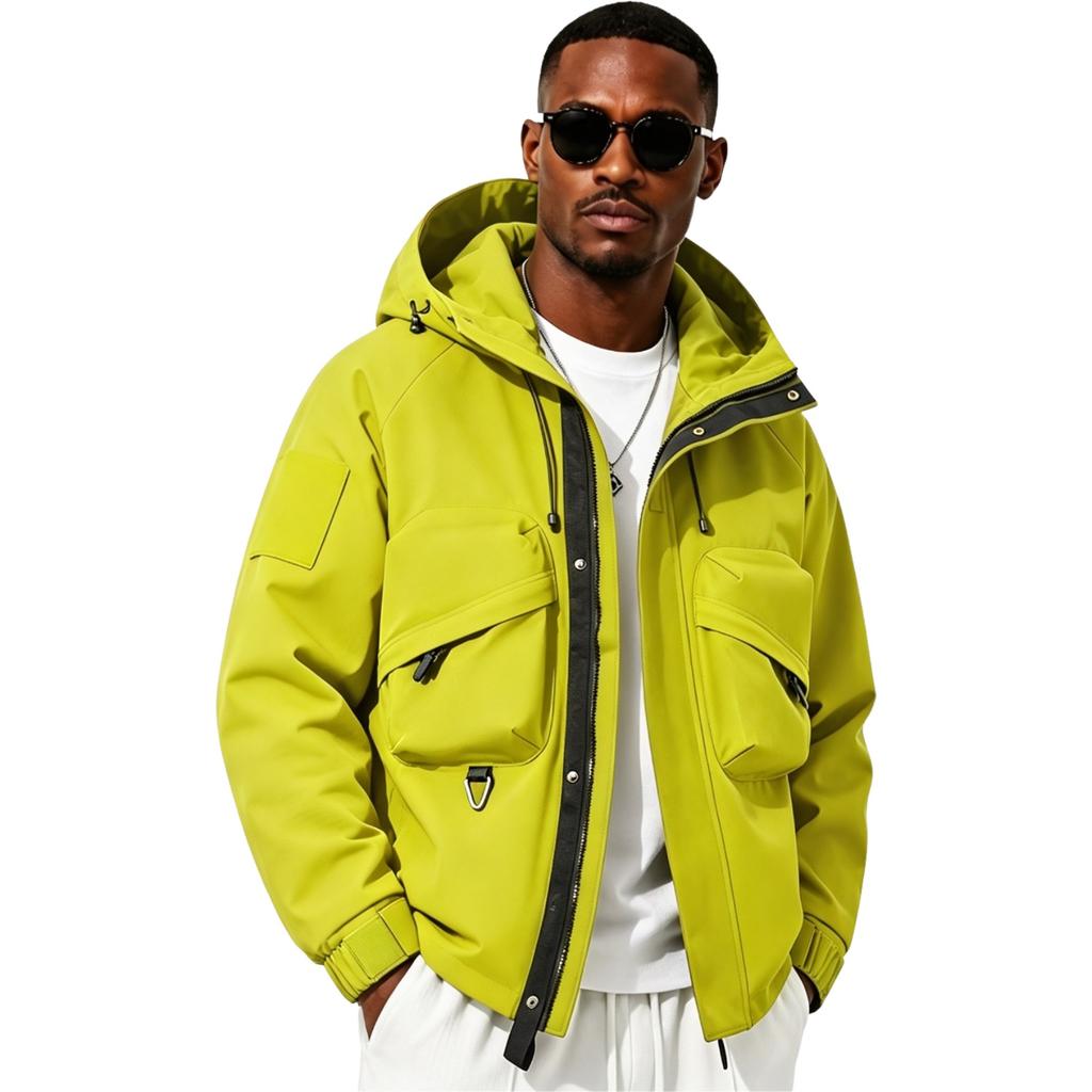 Men's Casual Trendy Japanese Windbreaker Jacket for Outdoor