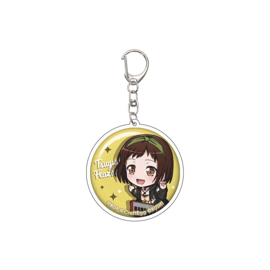 55MM Anime BanG Dream Keychain Misaki Okusawa/Michelle/Kaoru Seta/Sayo Hikawa Key Chain Acrylic Model Plate Christmas Gifts