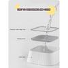 Pet Water Fountain with Floating Plates No Spill Dog Water Bowl Clean Drinking Slow Feeder Anti-splash Pet for Dogs for Pet