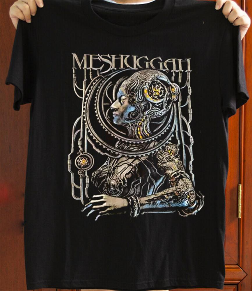 Collection Meshuggah - 2025 tour Band Black All Size T-Shirt DO768 Unisex T-Shirt XXXXL