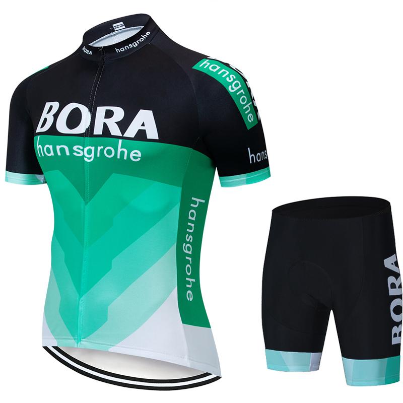 Clothing Bicycle Clothes Set Men's Pants Gel Man Jersey Shorts Complete Summer Laser Cut Team 2026 Summer Breathable Outdoor Sports Cycling Suit Set