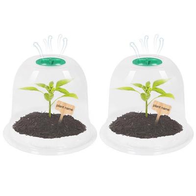 Plant Cloche Reusable Propagation Cover Transparent Garden Bell Plant Hat for Plant