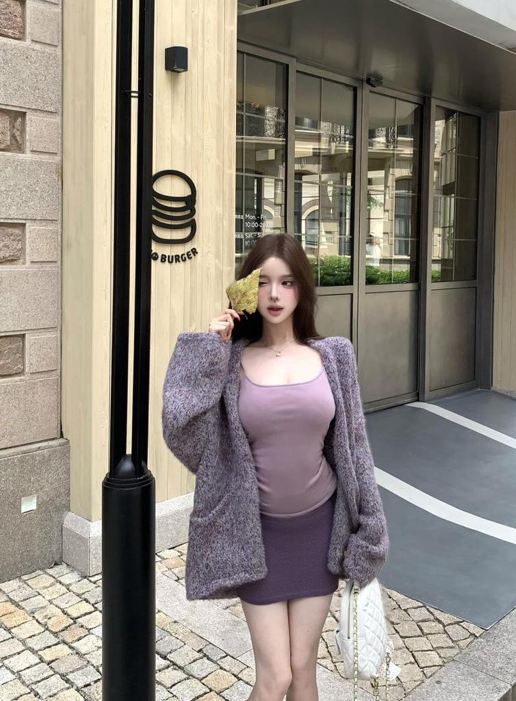 RHGD 2025 Comfy Loose Fit Soft Cardigan Sweater - Non-Scratchy