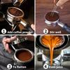 Stainless Steel Coffee Powder Tamper Espresso Stirrer Distributor Leveler  Cafe Stirring Barista Accessories