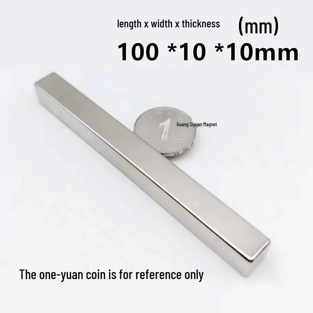 N52 Super Strong Neodymium Iron Boron Magnet, Rectangular 25x30x100mm, Permanent Magnetic Steel Sheet.