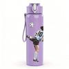 1PC Soccer Player Kicking Ball 750ml Color Plastic Sports Water Bottle Leakproof Flip Straw Lid Suitable for Sports Office Home Use