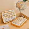 Luxury Metal Velvet Rings Earrings Organizer Ear Studs Jewelry Display Stand Holder Display Tray Home Decoration Display Cabinet