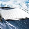Housse de Voiture Pare-brise Imperméable Pare-soleil Protecteur UV Toutes saisons Universel Housse de Voiture pour Auto SUV Protège des Rayons UV Neige/Glace Poussière