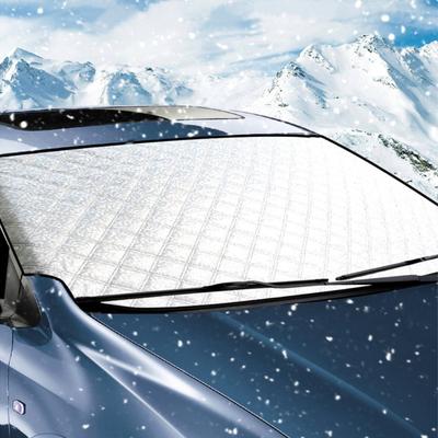 Yousheng Car Cover Windshield Waterproof Sun Shade UV Protector All-seasons Universal Car Cover for Auto SUV Protects from UV Rays Snow/Ice Dust