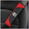 2Pcs PU Leather Car Safety Seat Belt Shoulder Cover For Nissan X-trail Qashqai Note Juke Sentra Patrol Navara Micra Leaf Almera Iog9